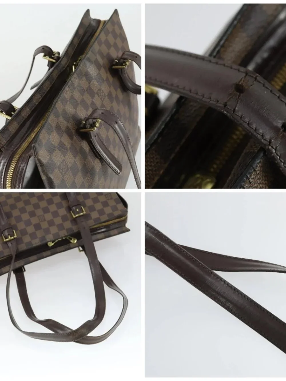 LOUIS VUITTON Damier Ebene Chelsea Tote Bag N51119 LV Auth hk3421 - Picture 16 of 16